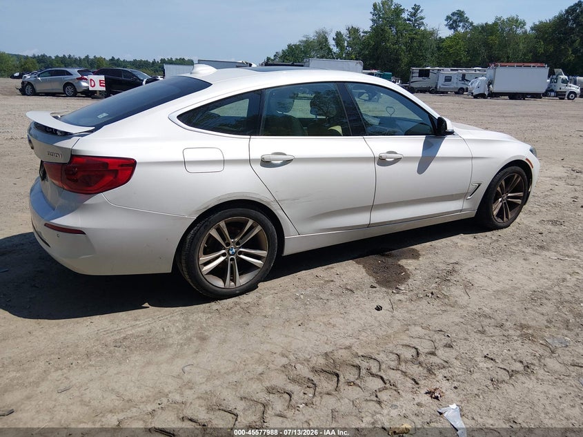 Vin: wba8z9c50hg453197, lot: 46076341, bmw 330i gran turismo xdrive 20174