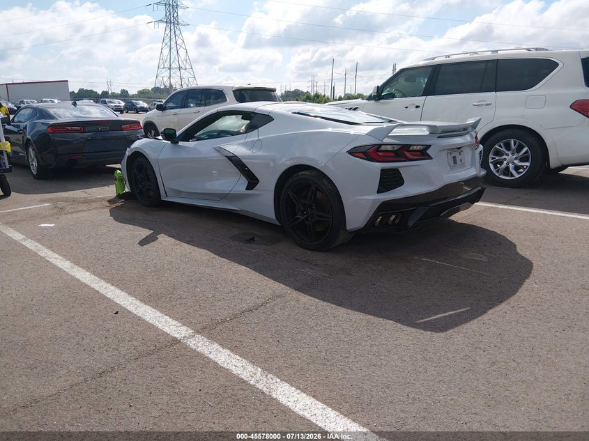 Vin: 1g1y62d44l5110219, lot: 46076353, chevrolet corvette stingray rwd  1lt 20203