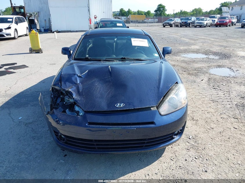 2008 Hyundai Tiburon Gt/Gt Limited/Se VIN: KMHHN66F08U283941 Lot: 45578002
