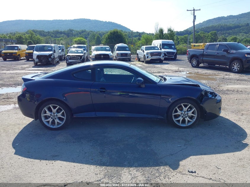 2008 Hyundai Tiburon Gt/Gt Limited/Se VIN: KMHHN66F08U283941 Lot: 45578002