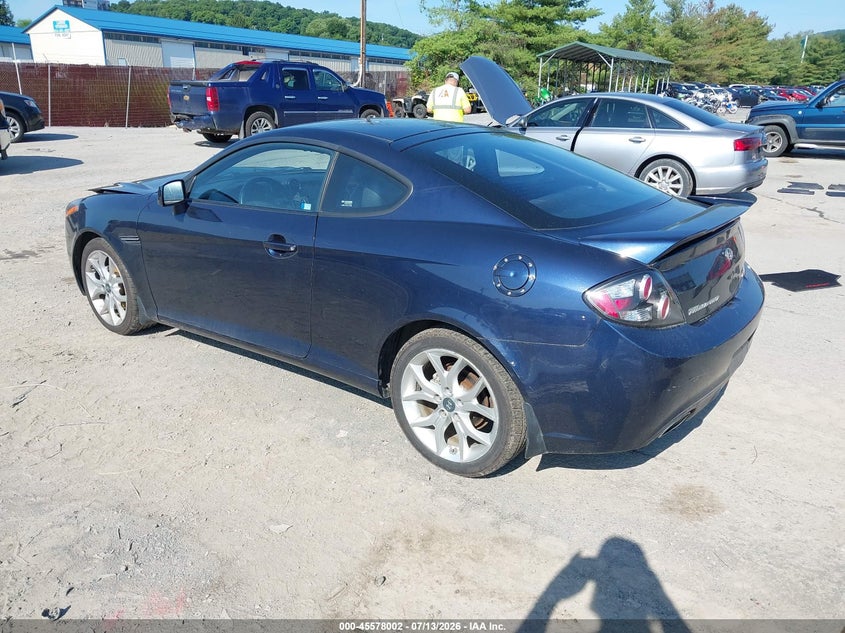 HYUNDAI TIBURON 2008 VIN KMHHN66F08U283941