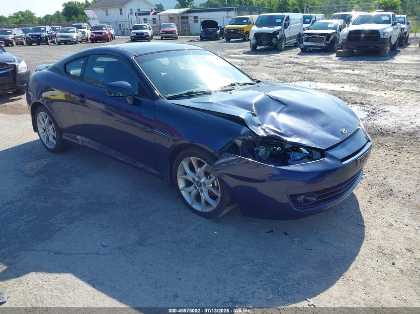 2008 HYUNDAI TIBURON auction photo 1