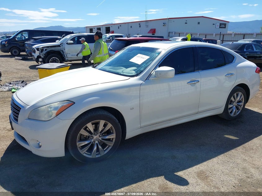 Vin: jn1by1arxem320305, lot: 46076360, infiniti q70 3.7x 20142