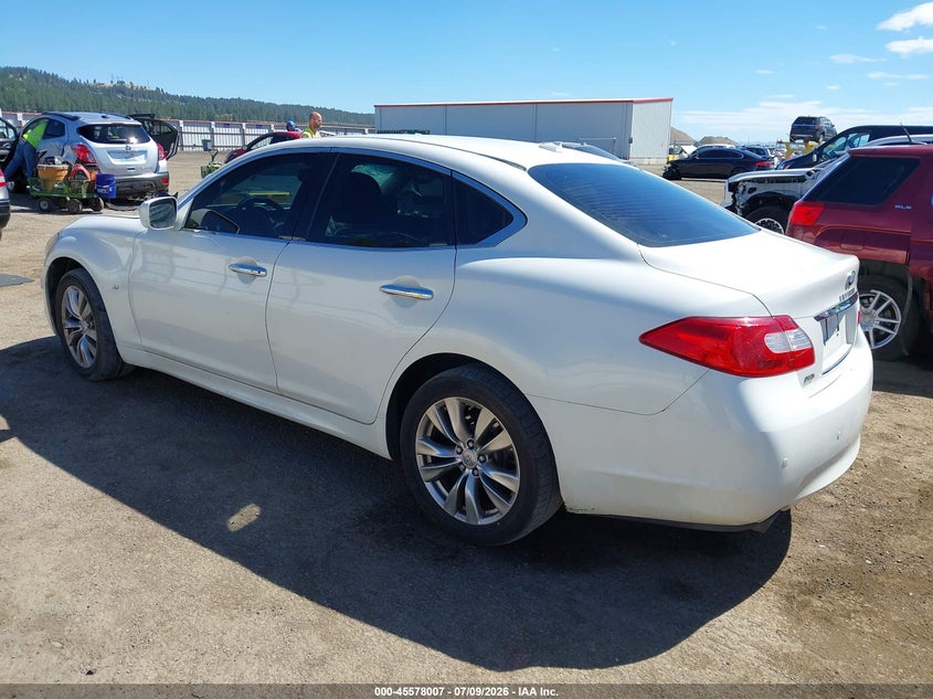 Vin: jn1by1arxem320305, lot: 46076360, infiniti q70 3.7x 20143