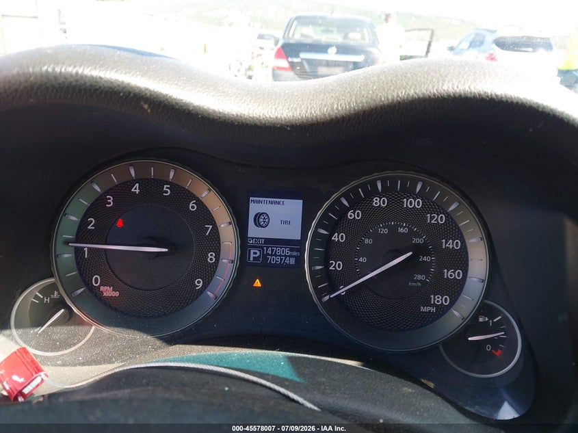 2014 Infiniti Q70 3.7X VIN: JN1BY1ARXEM320305 Lot: 45578007