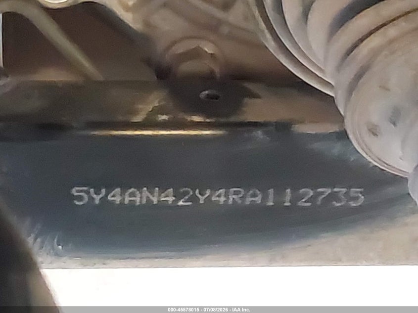 2024 Yamaha Yxe1000 VIN: 5Y4AN42Y4RA112735 Lot: 45578015