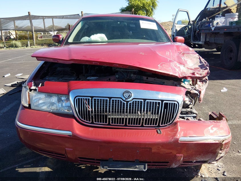 2001 Mercury Grand Marquis Gs VIN: 2MEFM74W91X644040 Lot: 45578022