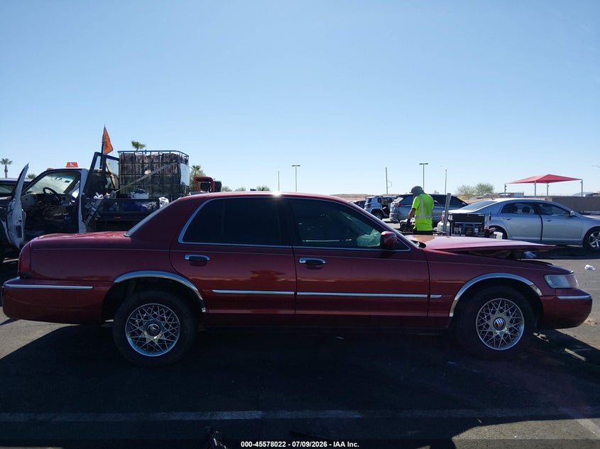 2001 Mercury Grand Marquis Gs VIN: 2MEFM74W91X644040 Lot: 45578022