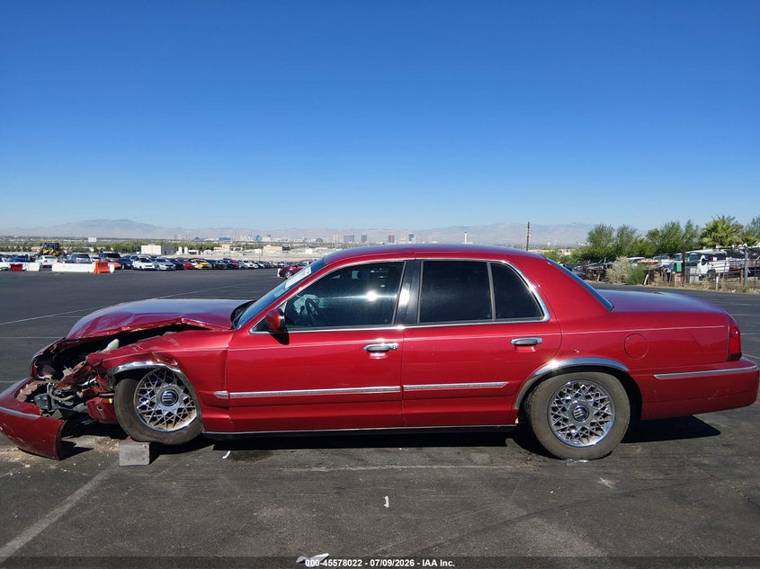 2001 Mercury Grand Marquis Gs VIN: 2MEFM74W91X644040 Lot: 45578022