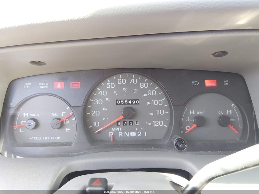 2001 Mercury Grand Marquis Gs VIN: 2MEFM74W91X644040 Lot: 45578022