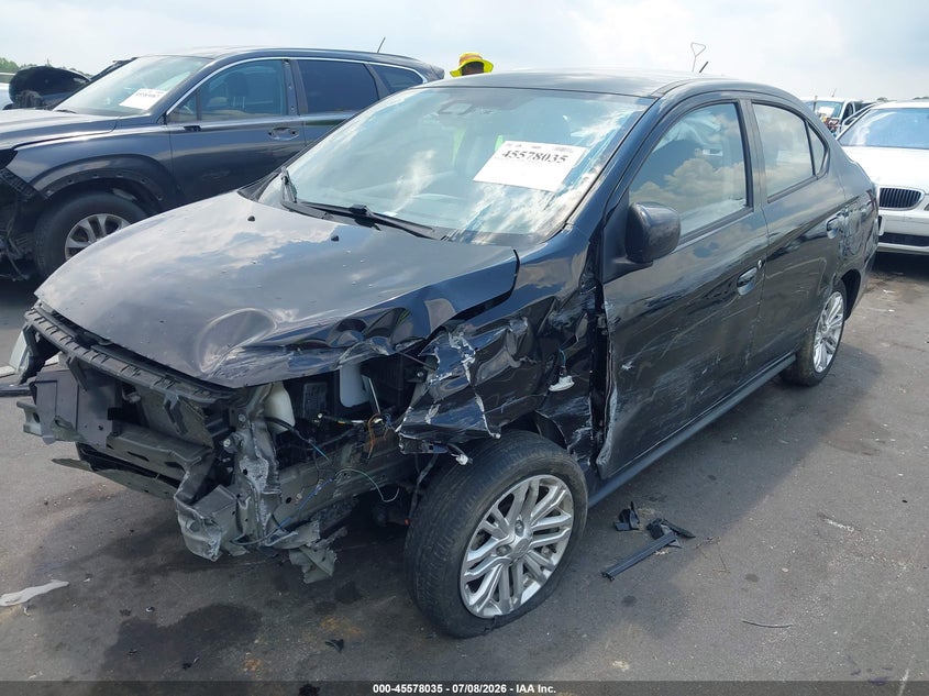 Vin: ml32fufj6rhf01106, lot: 46076388, mitsubishi mirage g4 le 20242