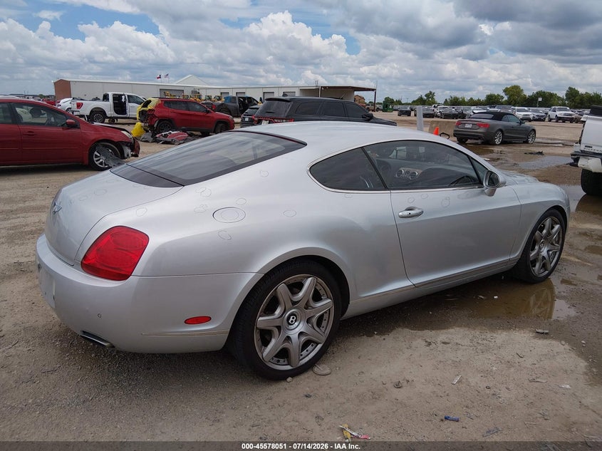 2006 Bentley Continental Gt VIN: SCBCR63WX6C038108 Lot: 45578051