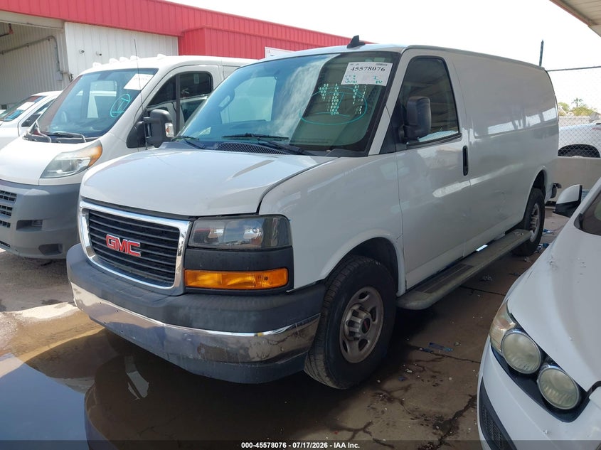 Vin: 1gtw7afg1l1236932, lot: 46076429, gmc savana cargo rwd 2500 regular wheelbase work van 20202