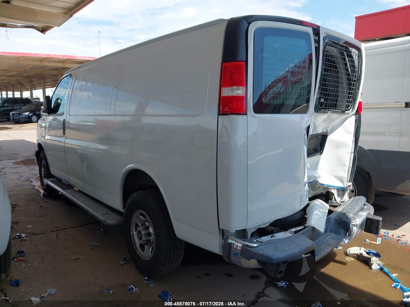 Vin: 1gtw7afg1l1236932, lot: 46076429, gmc savana cargo rwd 2500 regular wheelbase work van 20203