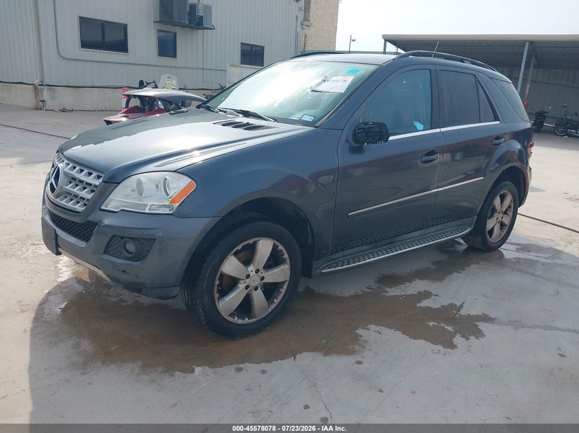 2010 MERCEDES-BENZ ML 350 auction photo 2