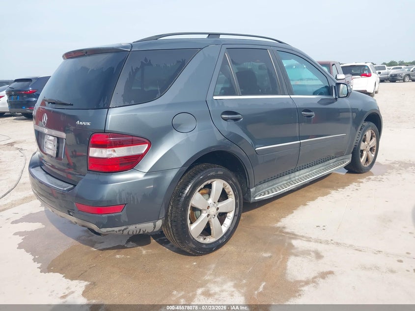 2010 MERCEDES-BENZ ML 350 auction photo 4