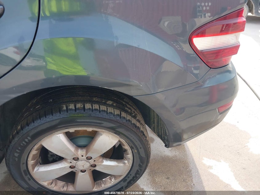 2010 MERCEDES-BENZ ML 350 auction photo 6
