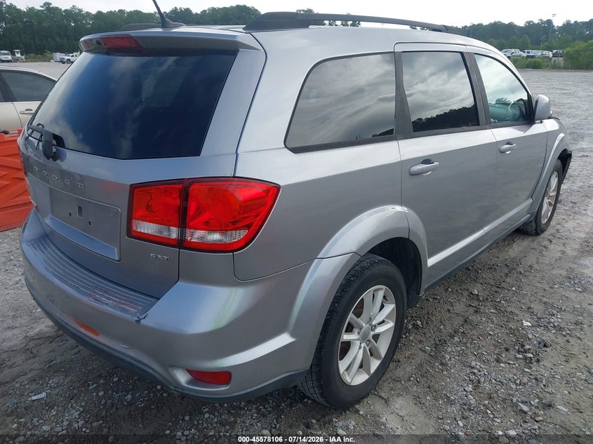Vin: 3c4pdcbg5gt122798, lot: 46076457, dodge journey sxt 20164