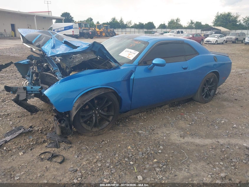 Vin: 2c3cdzag9jh333252, lot: 46076463, dodge challenger sxt 20182