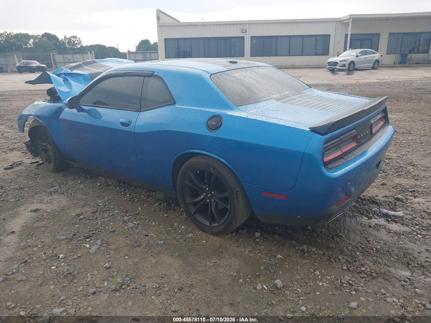 Vin: 2c3cdzag9jh333252, lot: 46076463, dodge challenger sxt 20183