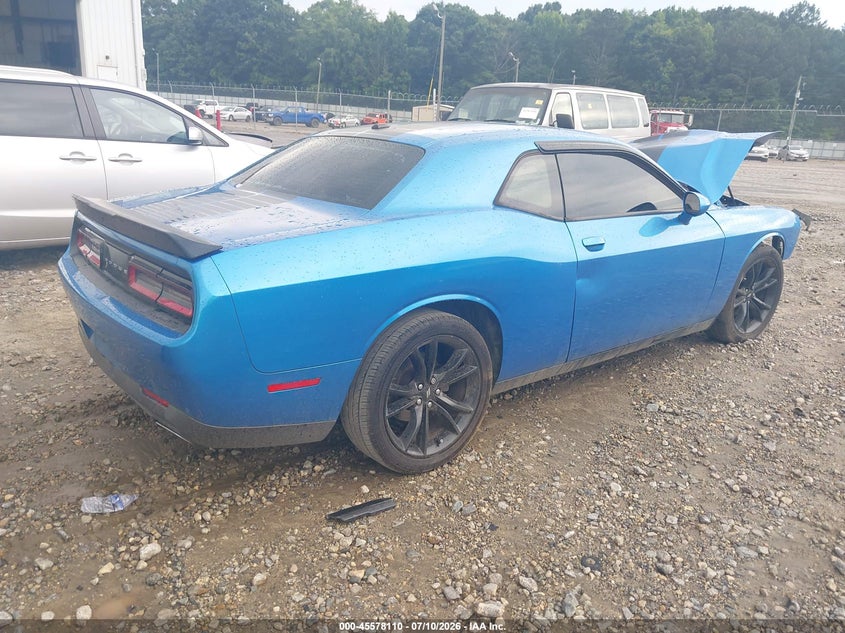 Vin: 2c3cdzag9jh333252, lot: 46076463, dodge challenger sxt 20184