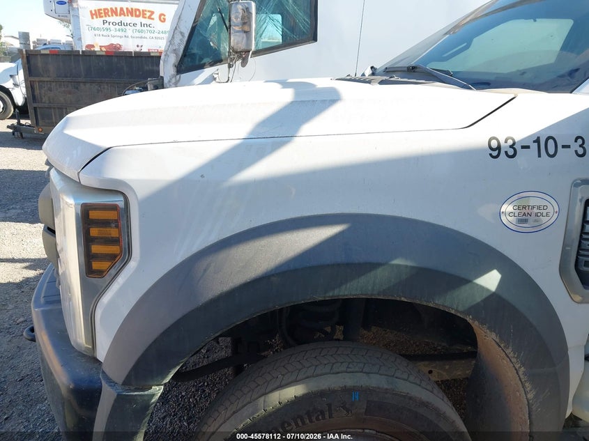 2019 Ford F-550 Chassis Xl VIN: 1FDUF5GT7KDA11677 Lot: 45578112