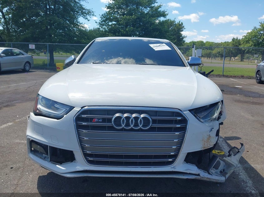 2014 Audi S4 3.0T Premium Plus VIN: WAUBGAFL2EA029557 Lot: 45578141