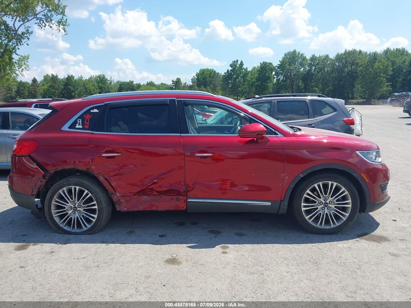 2018 Lincoln Mkx Reserve VIN: 2LMPJ8LR9JBL50053 Lot: 45578165