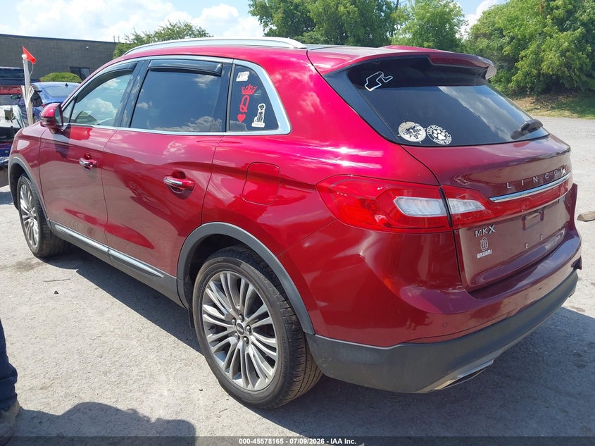 2018 Lincoln Mkx Reserve VIN: 2LMPJ8LR9JBL50053 Lot: 45578165