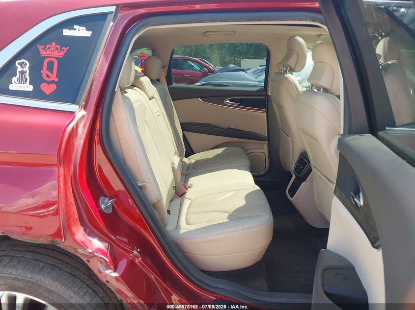 2018 Lincoln Mkx Reserve VIN: 2LMPJ8LR9JBL50053 Lot: 45578165