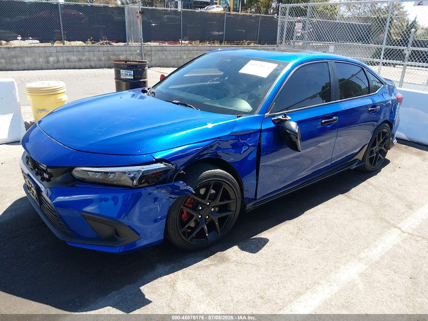 2023 Honda Civic, Front End, IAAI, VIN 2HGFE1E59PH470704 — photo 2