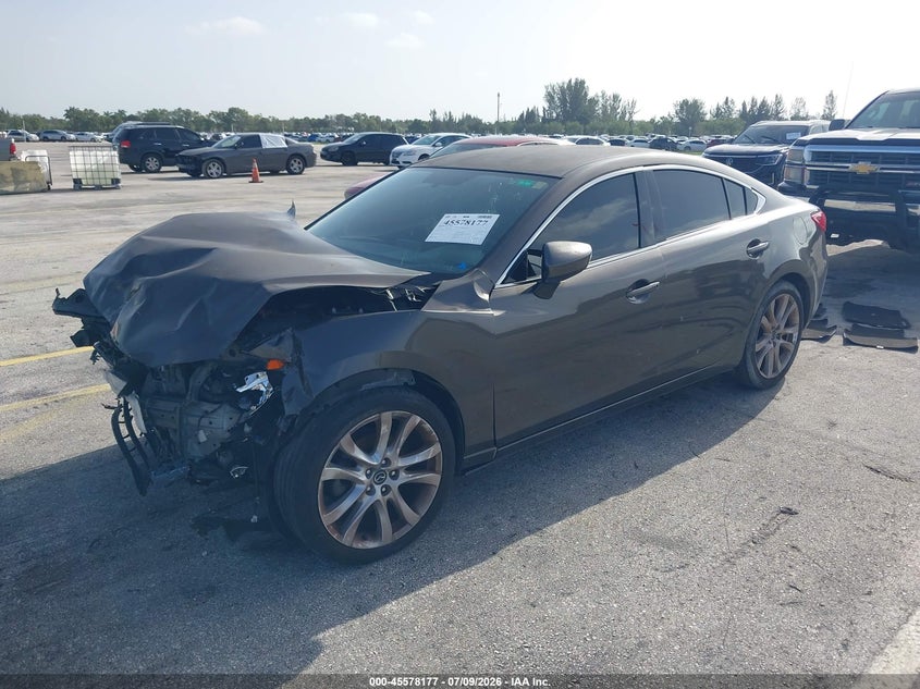 Vin: jm1gj1v56g1415253, lot: 46076530, mazda mazda6 20162