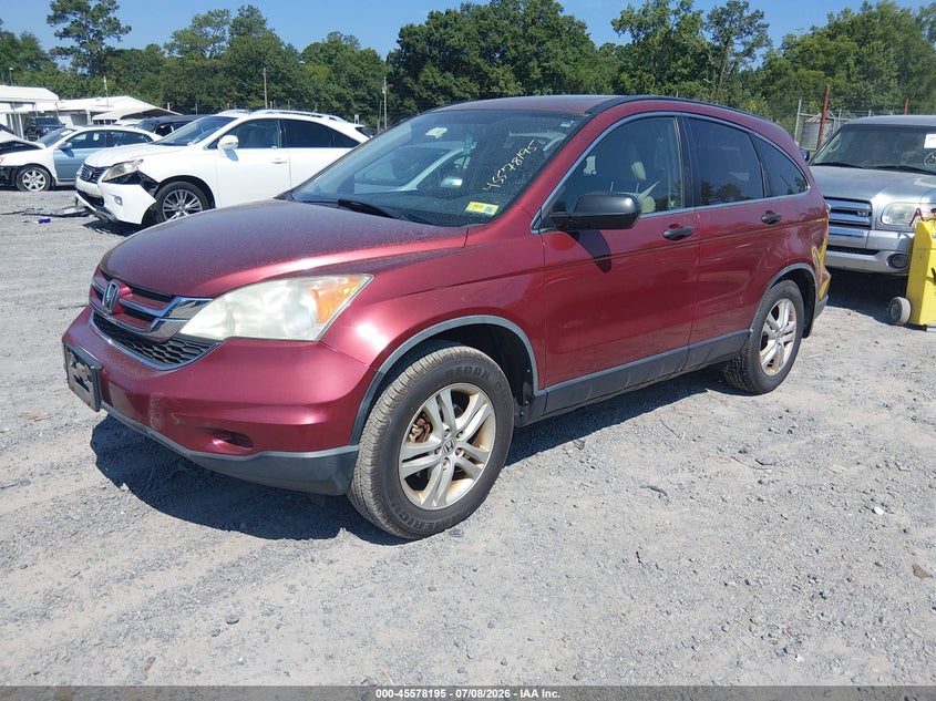 2010 Honda Cr-V Ex JHLRE4H50AC011793 photo 1