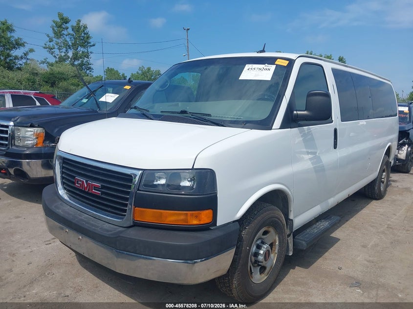 Vin: 1gjz71fg6e1124877, lot: 46076561, gmc savana 3500 lt 20142
