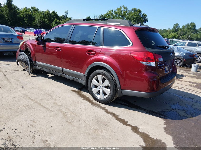Vin: 4s4brbkcxc3272054, lot: 46076616, subaru outback 2.5i limited 20123