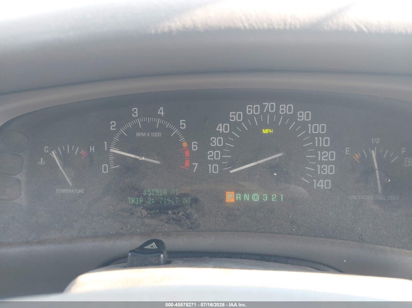 2003 Buick Park Avenue VIN: 1G4CW54K434117142 Lot: 45578271