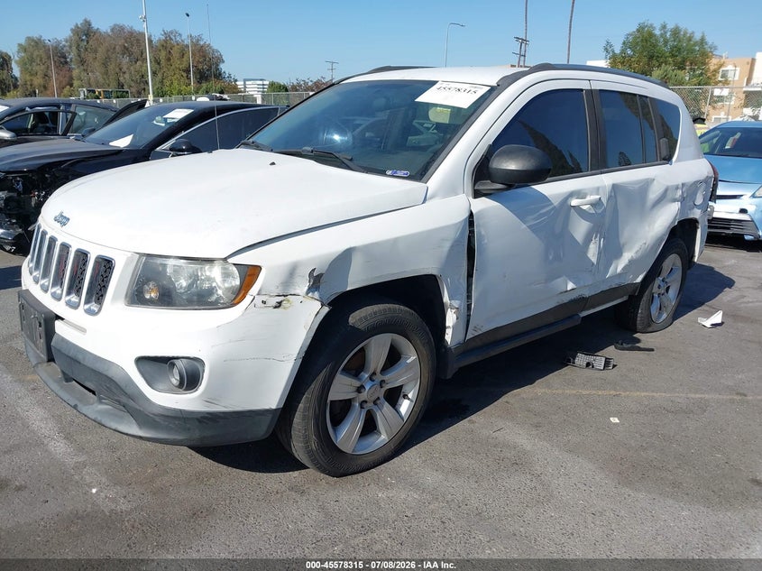 Vin: 1c4njcba9ed651699, lot: 46076668, jeep compass sport 20142