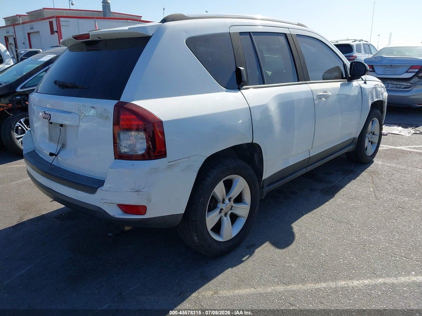 Vin: 1c4njcba9ed651699, lot: 46076668, jeep compass sport 20144