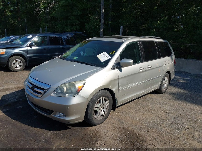 2006 Honda Odyssey, Лівий бік, IAAI, VIN 5FNRL38836B076753 — фото 2