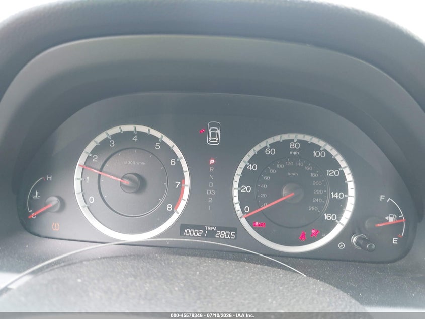 2012 HONDA ACCORD SEDAN 2.4L I-4 DOHC, VVT, 177HP