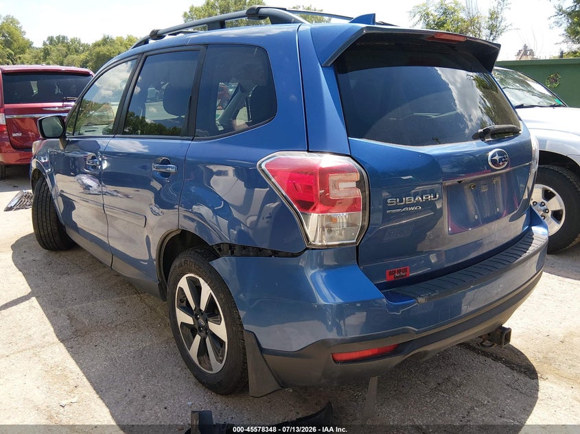 Vin: jf2sjaec8jh426280, lot: 46076701, subaru forester 2.5i premium 20183