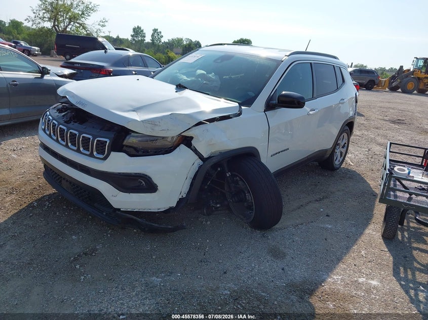Vin: 3c4njdbn1rt117038, lot: 46076709, jeep compass latitude 4x4 20242