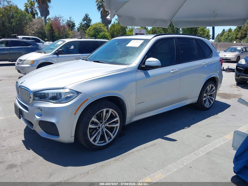 2015 Bmw X5 Xdrive50i 5UXKR6C54F0J74654 photo 1
