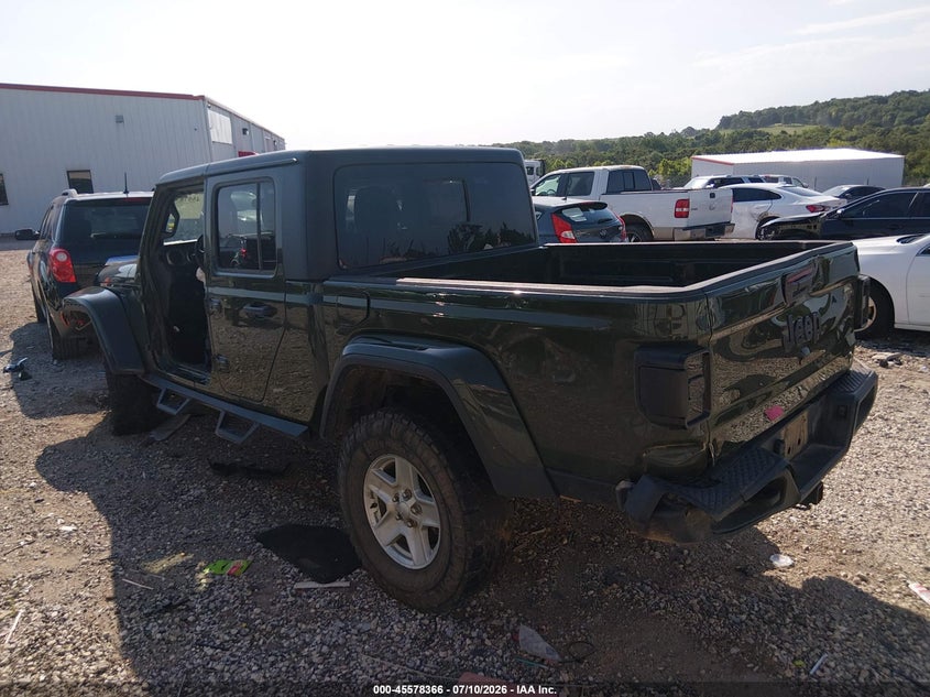 Vin: 1c6hjtag4pl531215, lot: 46076719, jeep gladiator sport s 4x4 20233