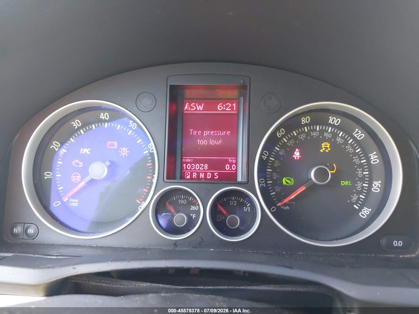 2009 Volkswagen Gti 2-Door VIN: WVWFD71K09W058658 Lot: 45578378
