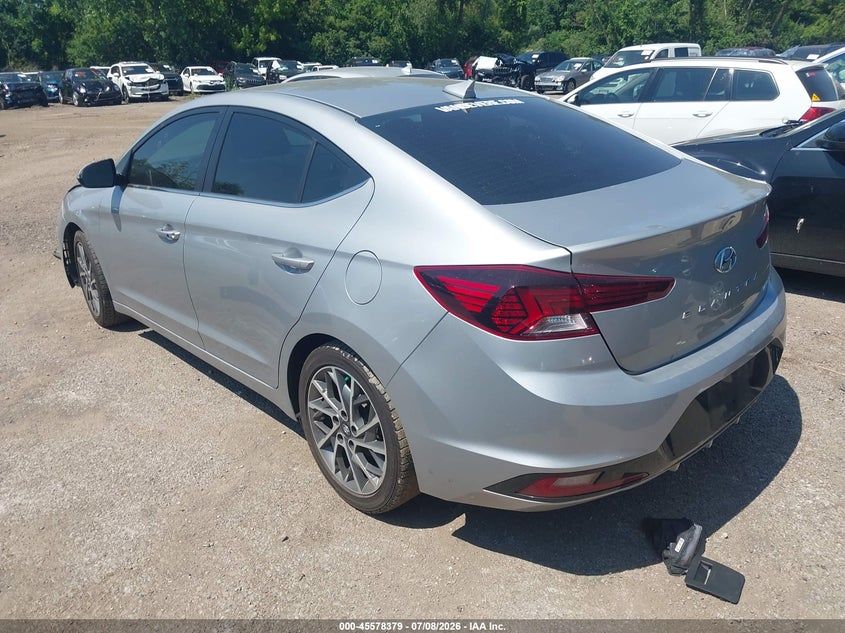2020 HYUNDAI ELANTRA auction photo 3