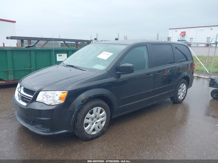 Vin: 2c4rdgbg7er378828, lot: 46076738, dodge grand caravan se 20142