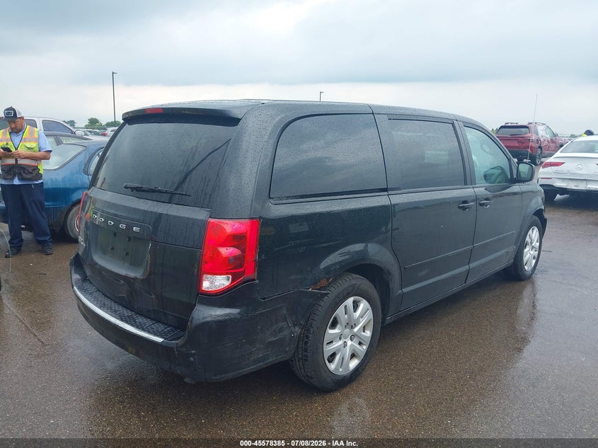 Vin: 2c4rdgbg7er378828, lot: 46076738, dodge grand caravan se 20144