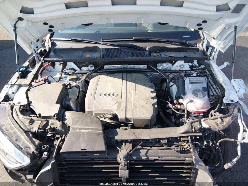 2022 Audi Q5 Premium 40 Tfsi Quattro S Tronic VIN: WA1ABAFY6N2124426 Lot: 45578391