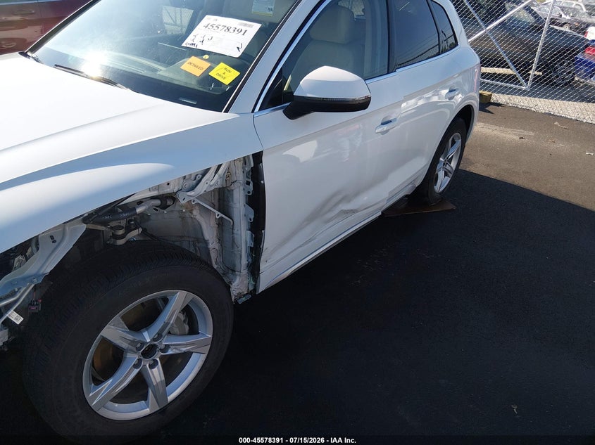 2022 Audi Q5 Premium 40 Tfsi Quattro S Tronic VIN: WA1ABAFY6N2124426 Lot: 45578391